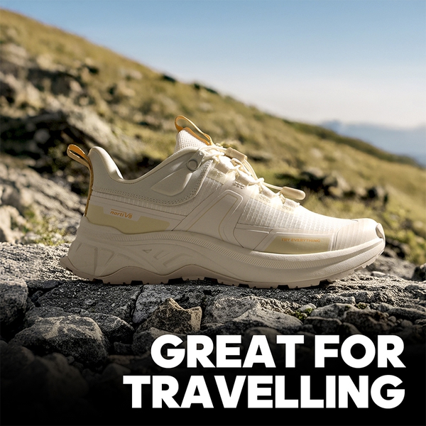 [Gladiator] Women's Lightweight Comfort Hiking Shoes - BEIGE - 5