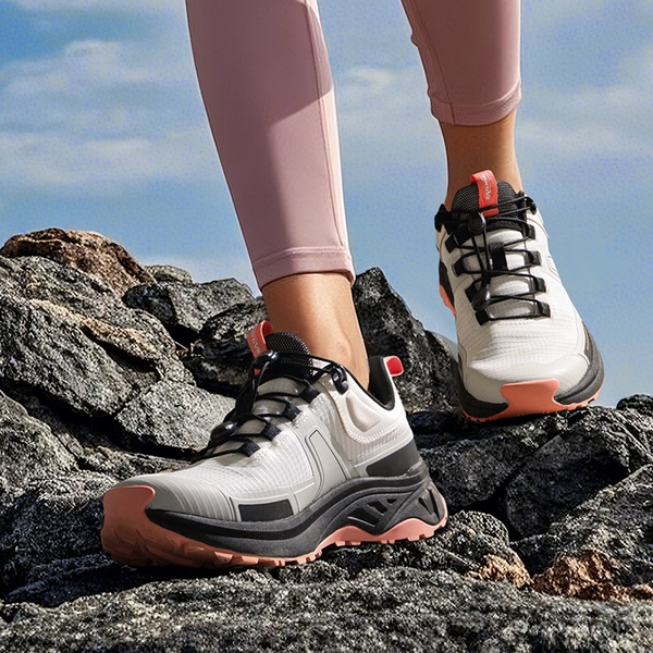 [Gladiator] Women's Lightweight Comfort Hiking Shoes - GREY PINK - 6