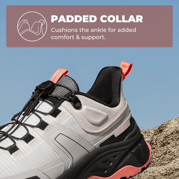 [Gladiator] Women's Lightweight Comfort Hiking Shoes - GREY PINK - 3