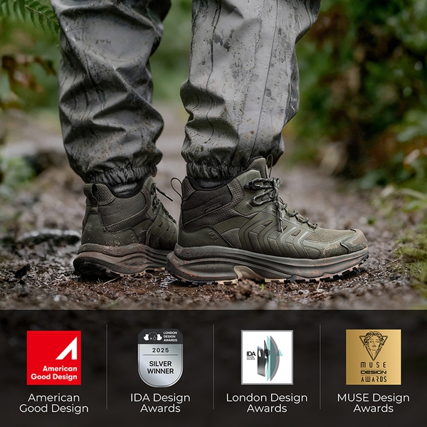 Men's DualStride Armadillo FieldLite Mid WaterproofPRO - ARMY GREEN - 2