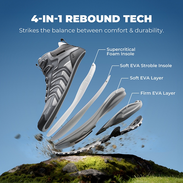 Men's DualStride Armadillo FieldLite Mid WaterproofPRO - LIGHT GREY - 3