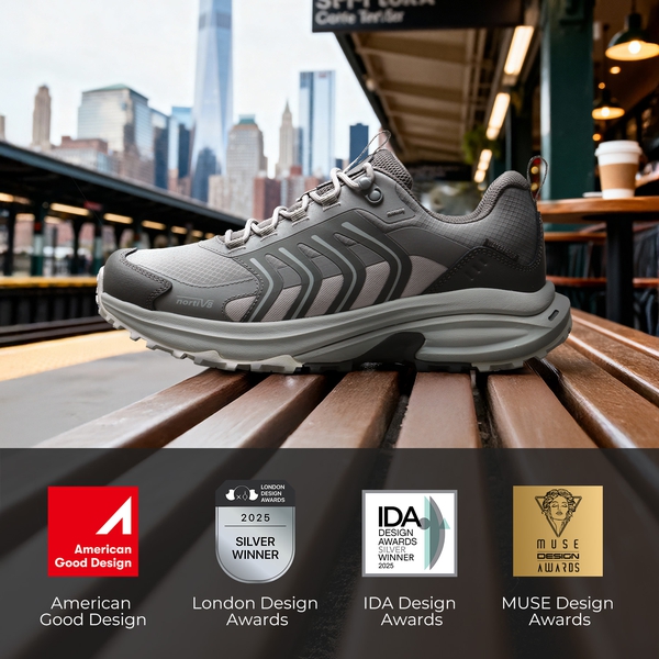 DualStride Armadillo FieldLite Waterproof Hiking Line - LIGHT GREY - 7