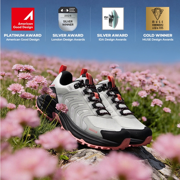 Women's DualStride Armadillo FieldLite Waterproof - GREY PINK - 4