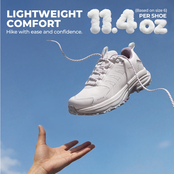 Women's DualStride Armadillo FieldLite Waterproof - WHITE/PURPLE - 2