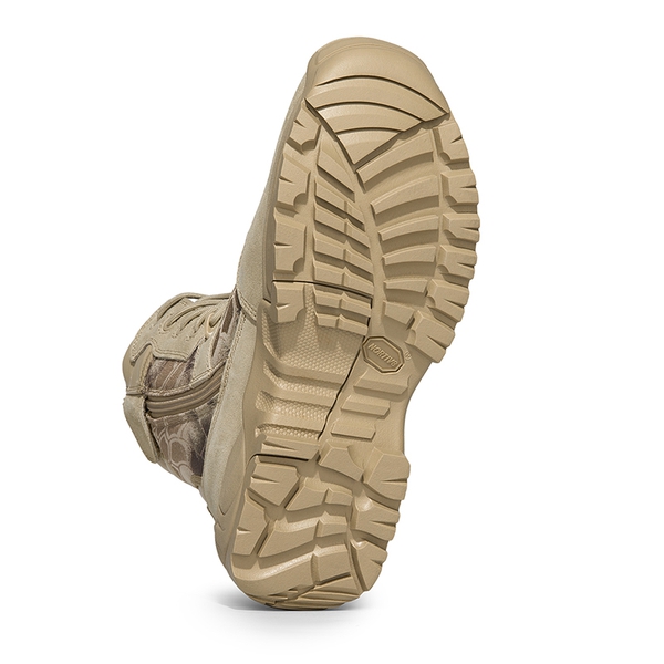 Men's Tactical Combat Work Boots【Wide Fit】 - CAMO/SAND - 5