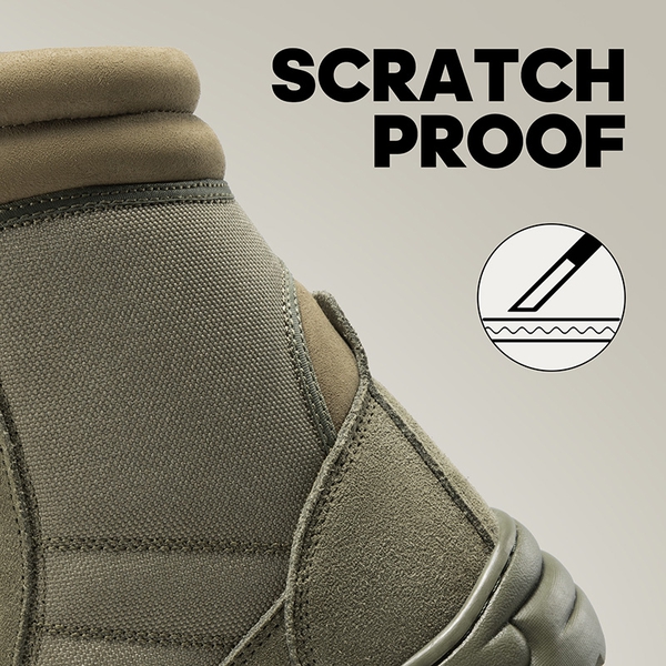 Men's Military Tactical Combat Boots - ARMY GREEN - 3