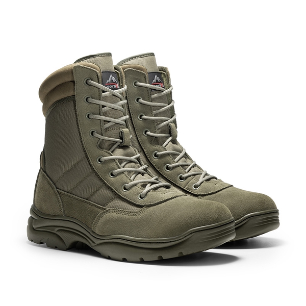 Men's Military Tactical Combat Boots - ARMY GREEN - 6