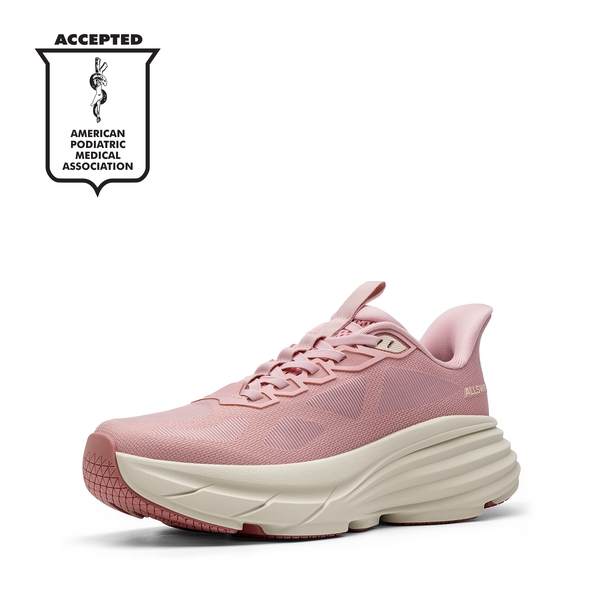 Women’s Slip-On Arch Support Running Shoes - PINK -  0