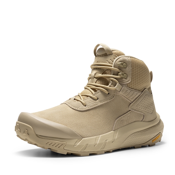 Lightweight Ankle-Support Tactical Boots 【Wide Fit】 - SAND -  0