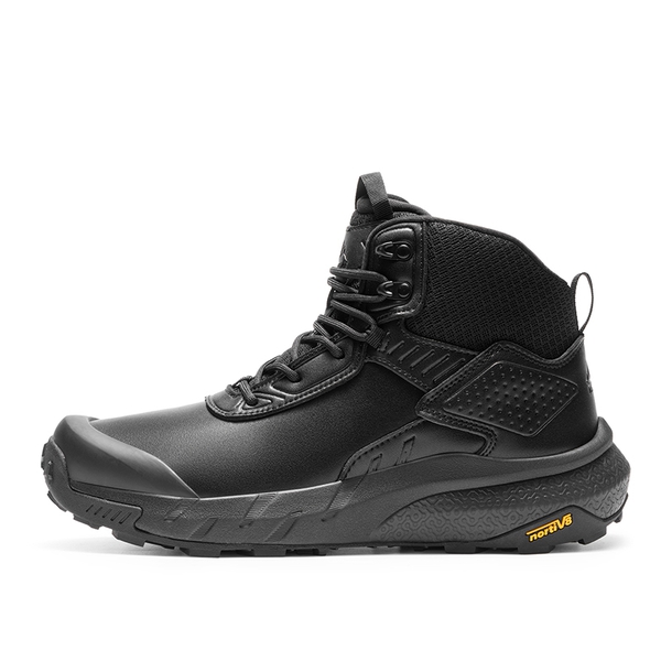 Lightweight Ankle-Support Tactical Boots 【Wide Fit】 - BLACK - 1