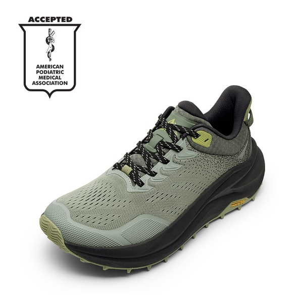 Men’s Breathable Wide Toe Non-Slip Running Shoes - LIGHT GREEN -  0