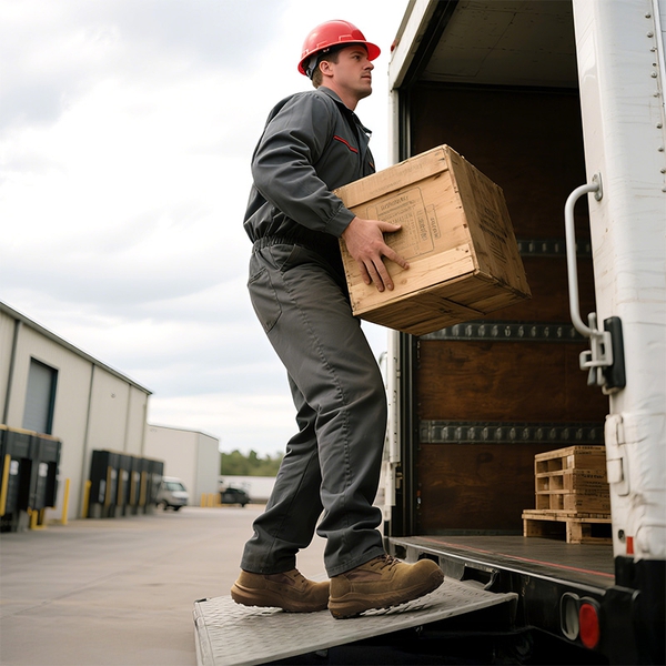 Men’s Nano Composite Toe Work Boots【Wide Fit】 - COYOTE - 7