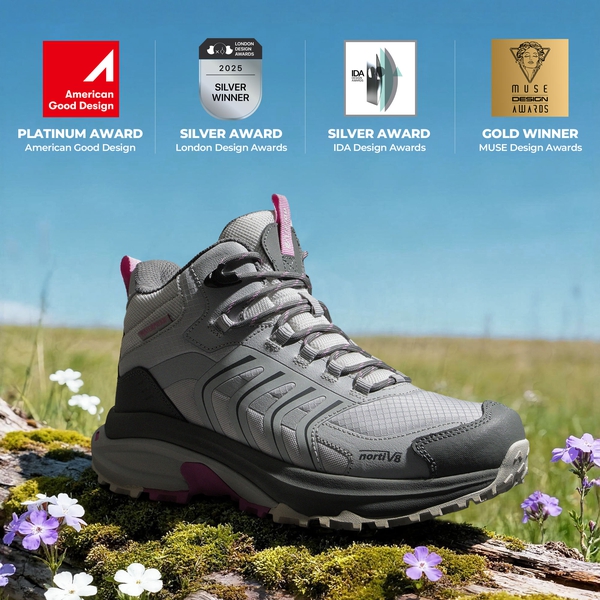  DualStride Armadillo FieldLite Waterproof Hiking Line TK&WEB Limited Edition - LIGHT GREY - 2