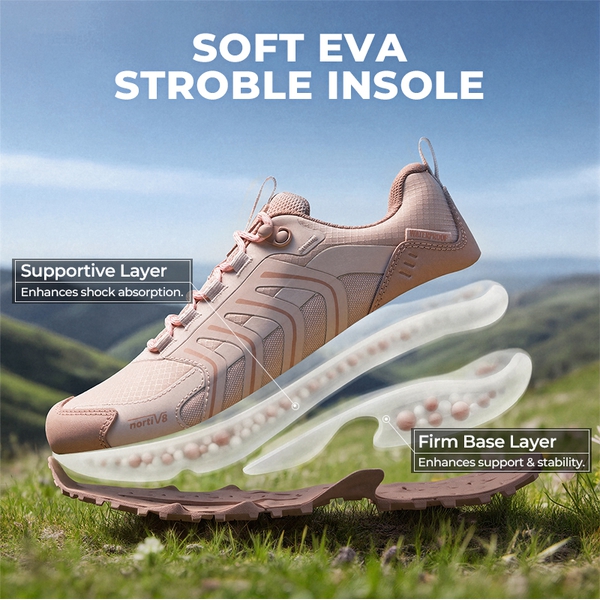  DualStride Armadillo FieldLite Waterproof Hiking Line TK&WEB Limited Edition - LIGHT PINK - 4