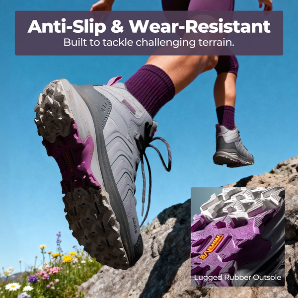  DualStride Armadillo FieldLite Waterproof Hiking Line TK&WEB Limited Edition - LIGHT GREY - 6