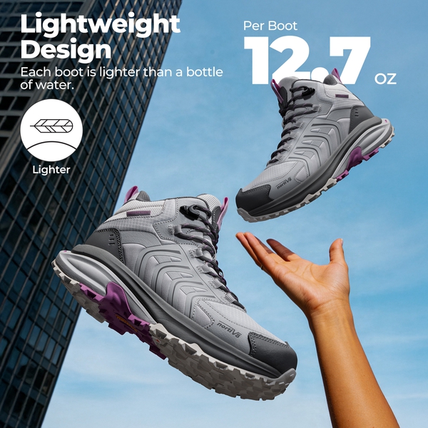  DualStride Armadillo FieldLite Waterproof Hiking Line TK&WEB Limited Edition - LIGHT GREY - 4