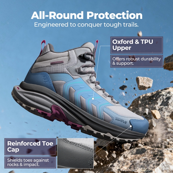  DualStride Armadillo FieldLite Waterproof Hiking Line TK&WEB Limited Edition - LIGHT GREY - 7