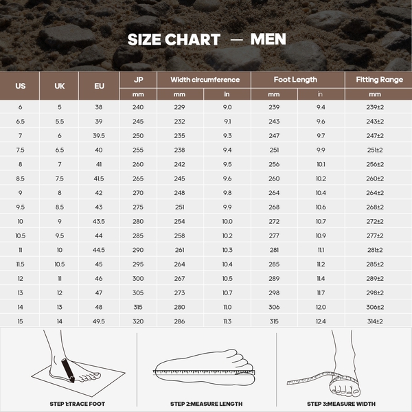 Men’s Breathable Wide Toe Non-Slip Running Shoes - BROWN - 7