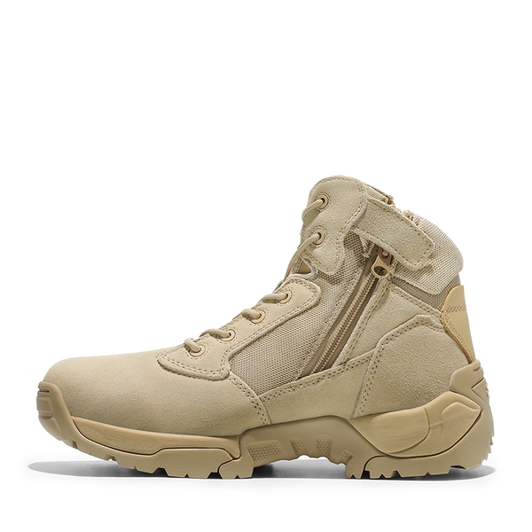 Men's Military Tactical Desert Boots - SAND - 1
