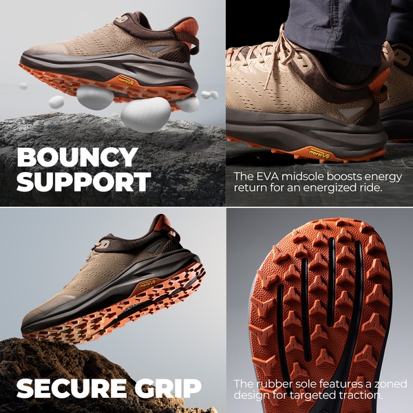 Men's Breathable Wide Toe Non-Slip Running Shoes-nortiv8