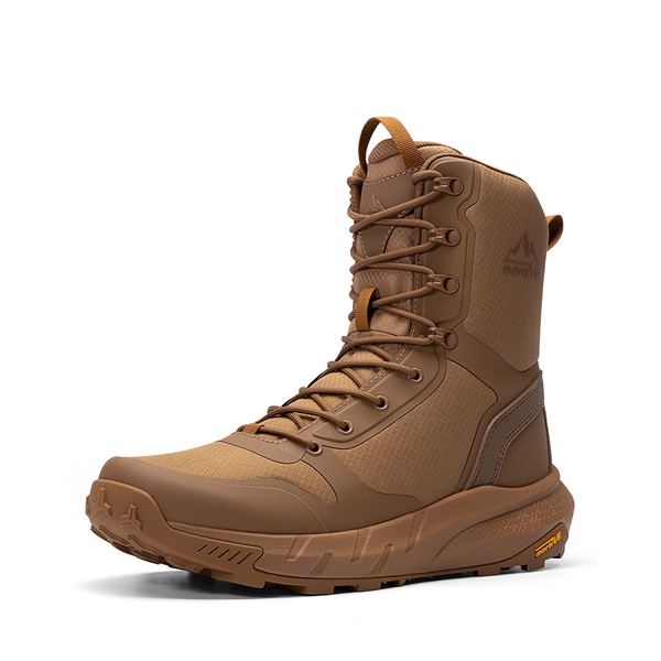 Men's Slip-Resistant Ankle Support Tactical Boots - COYOTE -  0