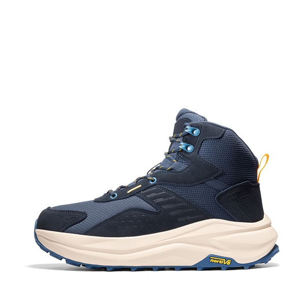 Men’s Waterproof Wide Toe Hiking Boots - NAVY - 1