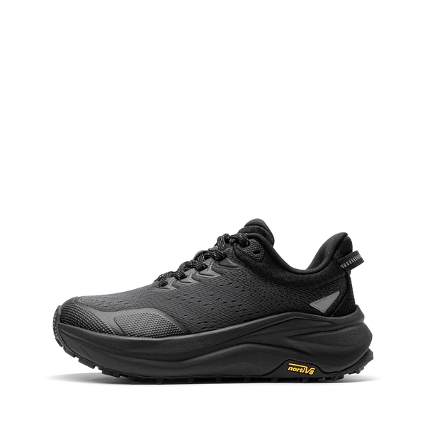 Women's Wide Toe Box Trail Running Shoes - ALL BLACK - 1