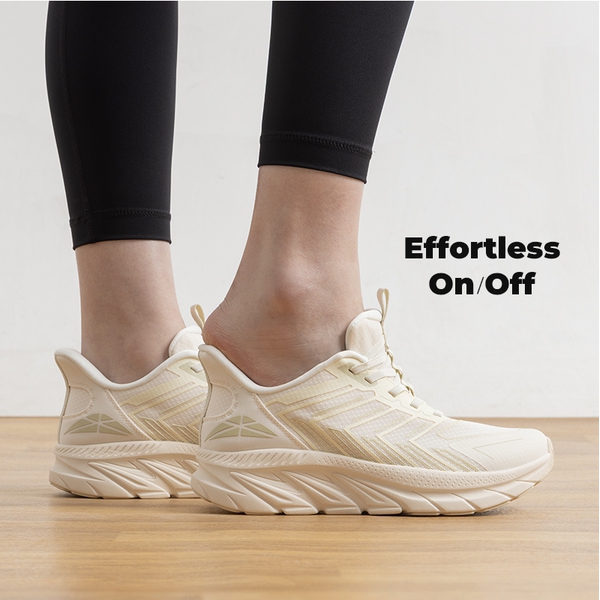 [AllSwifit 2.0] Women's Slip On Walking Sneakers - IVORY-NEW - 7