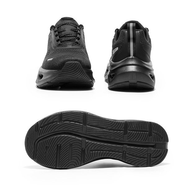 [MovePropel] Men's Comfortable Running & Jogging Shoes - ALL BLACK - 3