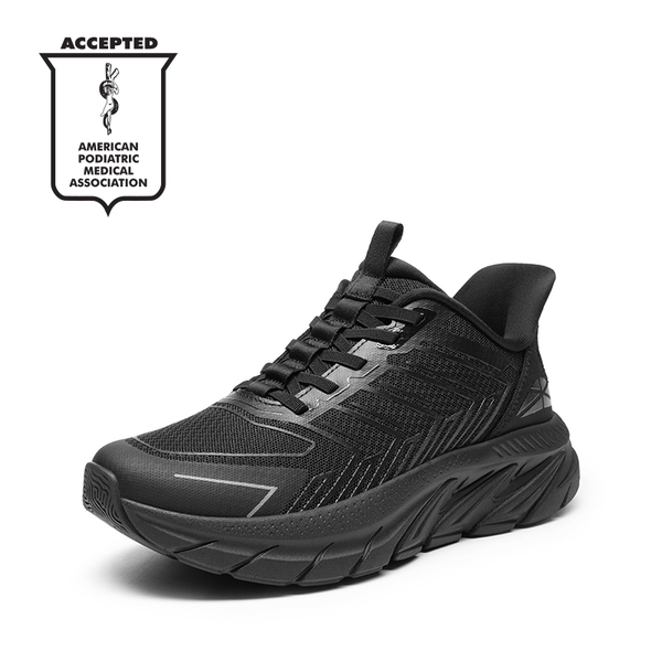 [AllSwifit 2.0] Women's Slip On Walking Sneakers - ALL BLACK-NEW -  0