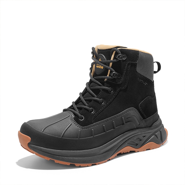 Women's Waterproof Hiking Boots  - BLACK -  0