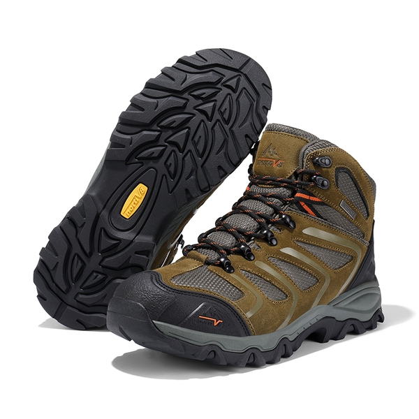 [Armadillo Series] Men's & Women's Waterproof Hiking & Walking Boots - OLIVE-SUEDE - 2