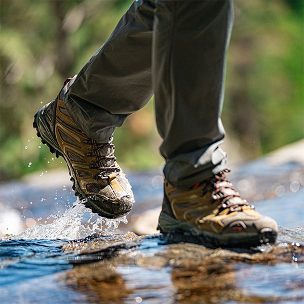 [Armadillo Series] Men's & Women's Waterproof Hiking & Walking Boots - OLIVE-SUEDE - 5
