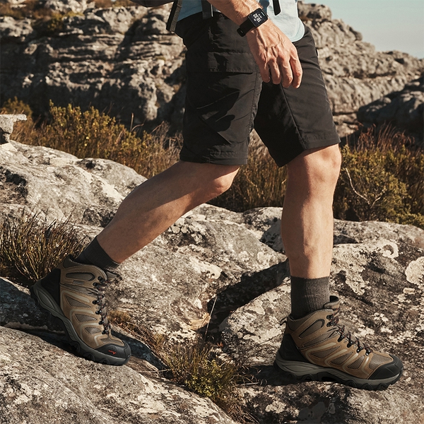 [Armadillo Series] Men's & Women's Waterproof Hiking & Walking Boots - TAUPE-SUEDE - 6