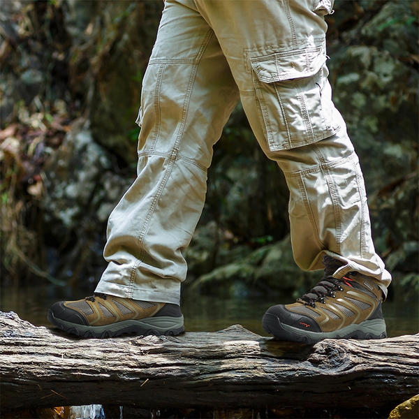 [Armadillo Series] Men's & Women's Waterproof Hiking & Walking Boots - OLIVE-SUEDE - 6