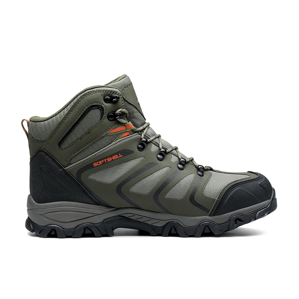 [Armadillo Series] Men's & Women's Waterproof Hiking & Walking Boots - ARMY/GREEN/BLACK/ORANGE - 2