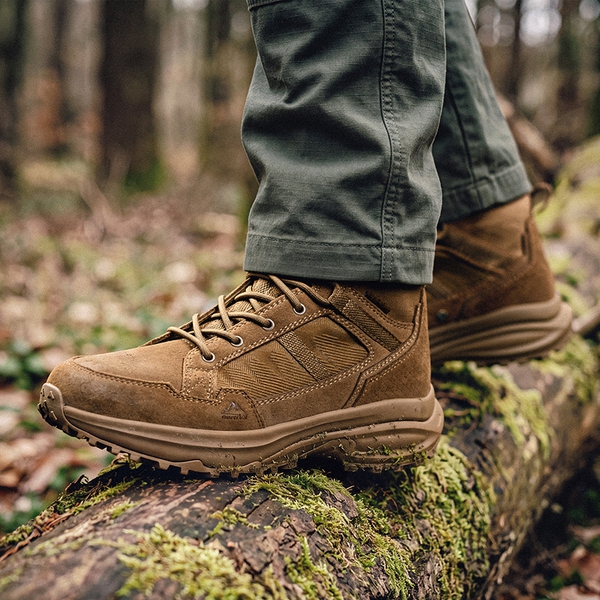 Men's Lightweight Zip Tactical Military Boots - COYOTE - 7