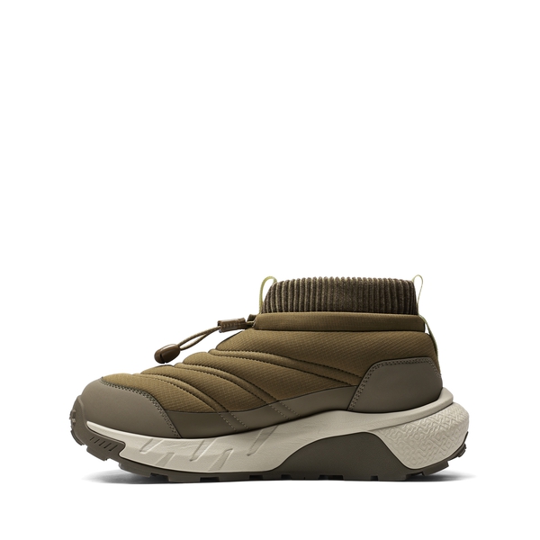 Men's Wide Toe Box Insulated Snow Boots【Wide Fit】 - OLIVE - 1