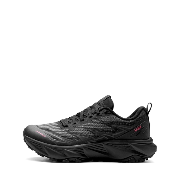 Women's Lightweight Mesh Trail Running Shoes - ALL BLACK - 1