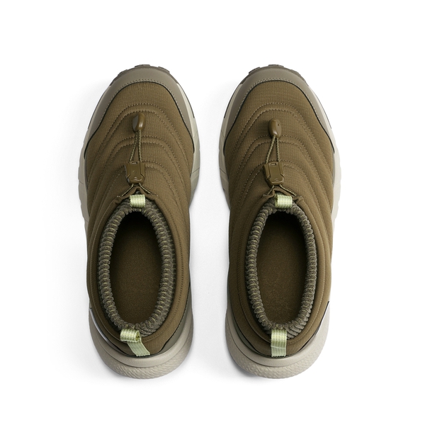 Men's Wide Toe Box Insulated Snow Boots【Wide Fit】 - OLIVE - 3