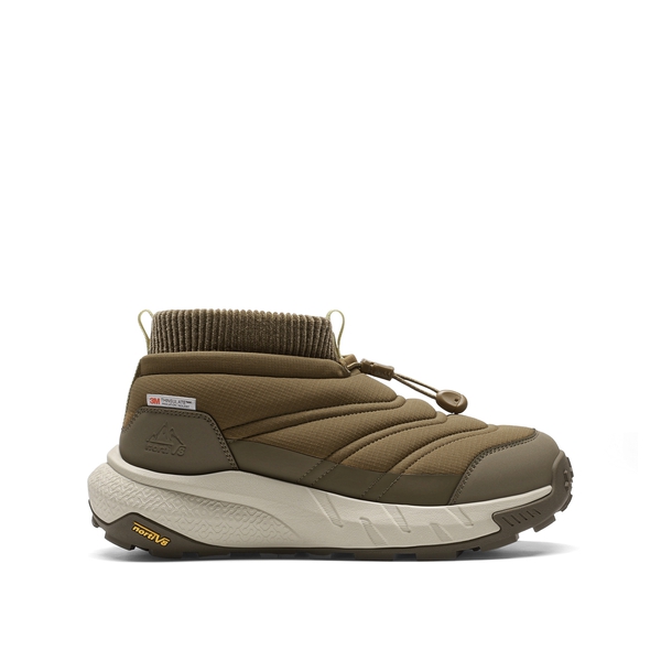 Men's Wide Toe Box Insulated Snow Boots【Wide Fit】 - OLIVE - 2