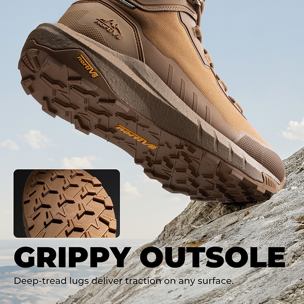 Men's Waterproof Tactical Boots with E-TPU Midsole - COYOTE - 6