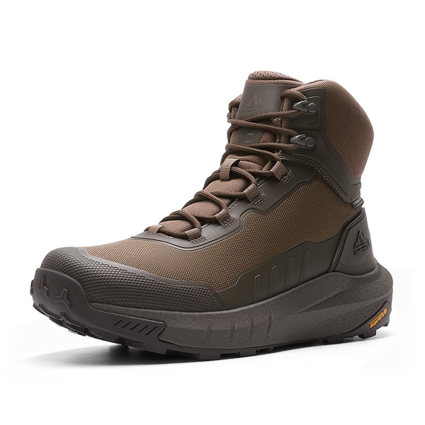 Men's Waterproof Tactical Boots with E-TPU Midsole - DARK BROWN -  0