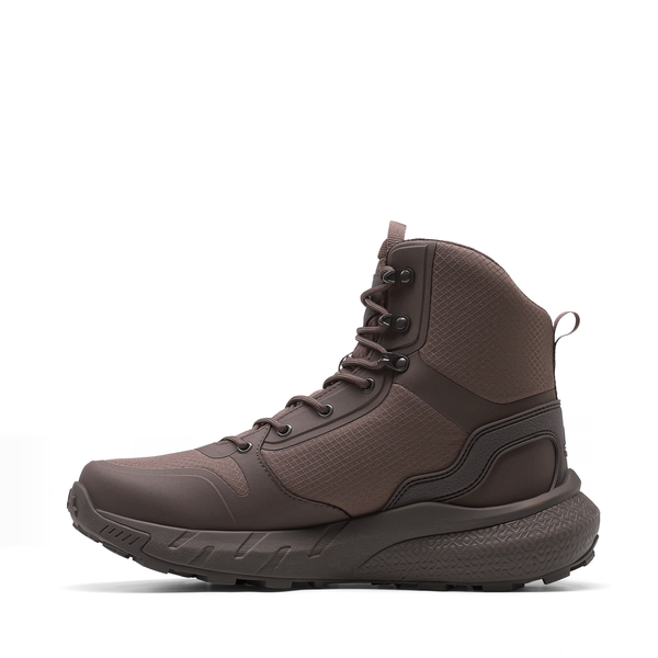 Men's Waterproof Seamless Oxford Work Boots - BROWN - 1