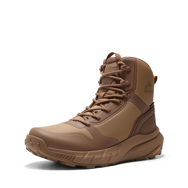 Men's Waterproof Seamless Oxford Work Boots - COYOTE -  0