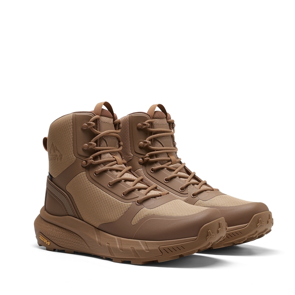 Men's Waterproof Seamless Oxford Work Boots - COYOTE - 3