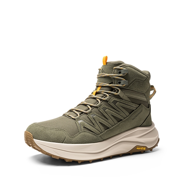 Men’s Wide Toe Box Waterproof Hiking Boots - OLIVE -  0