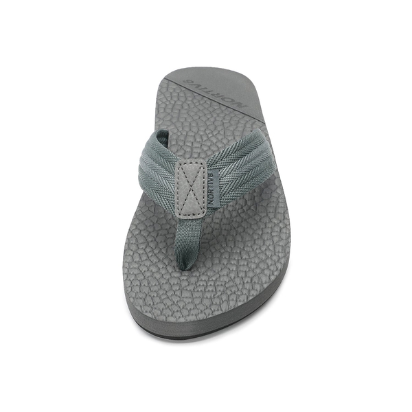 Men's Thong Flip Flops - GREY - 4