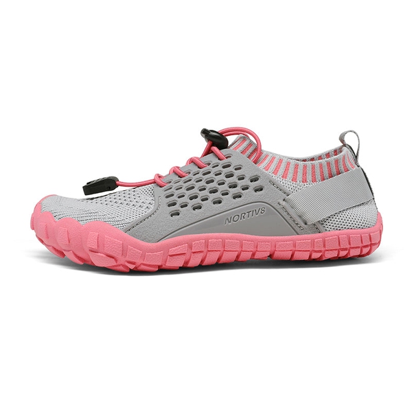 Kids Quick-Dry Water Shoes - LIGHT GREY WATERMELON RED - 1
