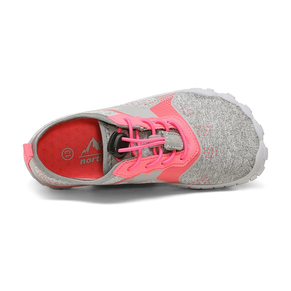 Kids Water Shoes - LIGHT GREY WATERMELON RED - 1